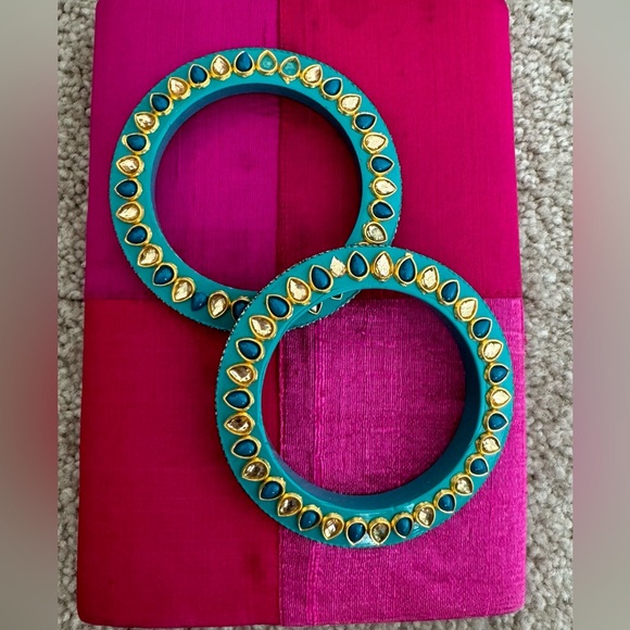 Brand new Indian tradition Party wear bangle set - Picture 2 of 4